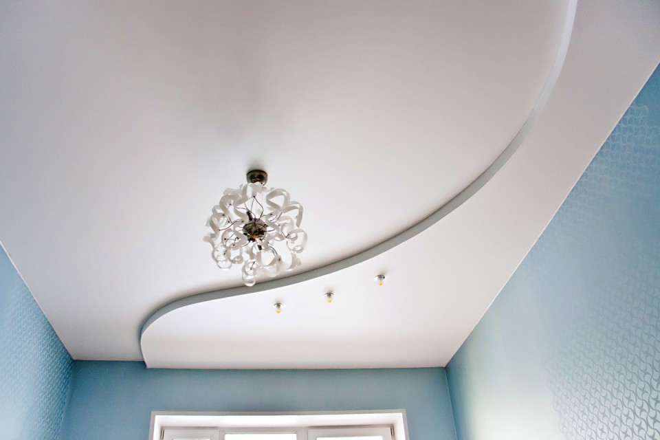 Заказать двухуровневый потолок в г. Дмитриев